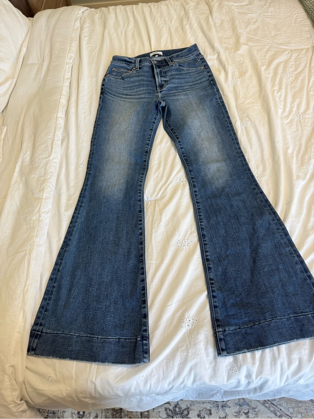 pistola Dark Wash Flare Jeans
